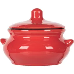 Baking pot “Gourmet” ceramics 450ml red,black