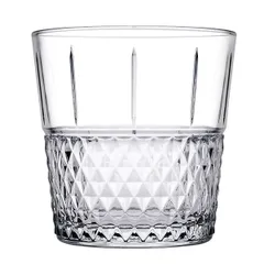 Old fashion "Hayness" glass 400ml D=96,H=99mm clear.