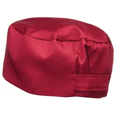 Chef's hat "Tablet" polyester,cotton ,L=19cm burgundy