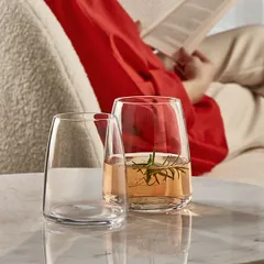 Олд фэшн (стакан) «Пинот Файн Рим» стекло 390мл D=62,H=100мм прозр., изображение 2