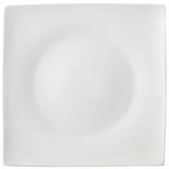 Тарелка «Джейд» квадратная фарфор ,L=23,B=23см белый