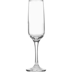 Flute glass “Isabella”  glass  200 ml , H = 22.2 cm  clear.