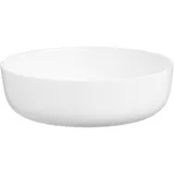 Тарелка «Эволюшнс Уайт» мелкая стекло D=26см белый