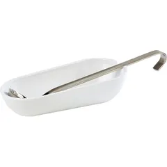 Stand for kitchen utensils plastic ,H=60,L=225,B=110mm white