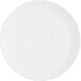 Блюдце «Трианон» стекло D=160/57,H=15мм белый