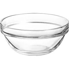 Caviar maker "Empileable" glass 142ml D=9,H=4cm clear.