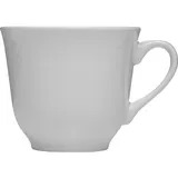 Чашка чайная «Монако» фарфор 228мл белый