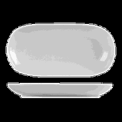 Dish “Taste” oval  porcelain ,H=25,L=250,B=130mm white