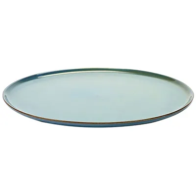 Тарелка керамика D=260,H=15мм серый, изображение 2