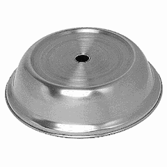 Крышка для тарелки сталь нерж. D=280,H=75мм металлич.
