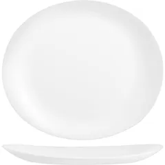 Тарелка «Интэнсити» для стейка зеникс ,L=30,B=26см белый
