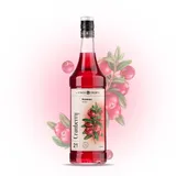 Syrup “Cranberry” Pinch&Drop glass 1l D=85,H=330mm