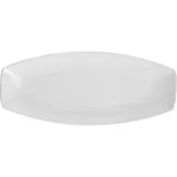 Блюдо «Пати» прямоугольное фарфор ,H=2,L=28,B=13см белый