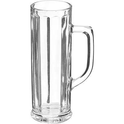 Кружка для пива «Данубио опт» стекло 300мл D=63,H=193мм прозр., Объем по данным поставщика (мл): 300, изображение 2