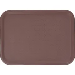 Tray “Prootel” rectangular for Fast Food  plastic , L=41, B=30cm  brown.