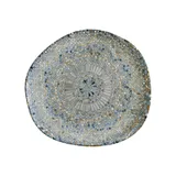 Тарелка «Мозаик» асимметричная фарфор ,L=29см разноцветн.