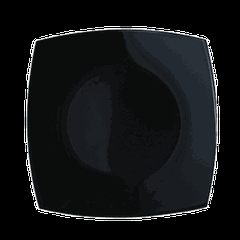 Тарелка «Квадрато» мелкая стекло ,L=19,B=19см черный