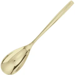 Tea spoon “Bambu”  stainless steel , L=14.6 cm  champagne