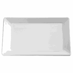 Buffet tray plastic ,H=3,L=40,B=30cm white