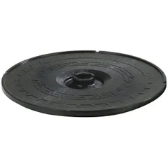 Lid for tortilla box  plastic  D=31.5, H=13.5, L=32.5, B=32.5 cm  black