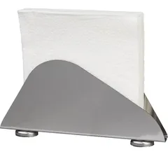 Салфетница сталь ,H=75,L=167,B=20мм серебрист., изображение 4