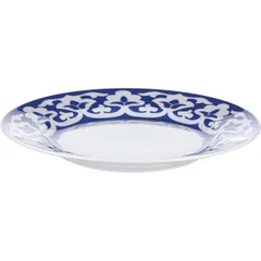 Тарелка «Восток» мелкая фарфор D=24,H=3см белый,синий, изображение 2