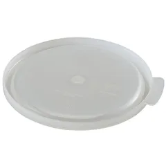 Lid for container RFS1 art.RFS1, RFS1PP polyethylene D=15.4cm white