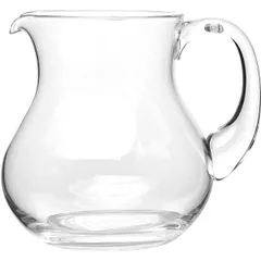 Jug glass 1l D=140,H=152,L=165,B=4mm clear.