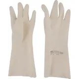 Перчатки д/карамели р-р 8 (до 60 С) латекс ,H=5,L=380,B=150мм бежев.