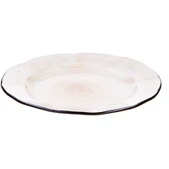 Тарелка «Пастораль» мелкая фарфор D=27см оранжев., изображение 3