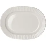 Блюдо «Нестор» овальное фарфор ,H=2,L=28,B=20см белый