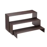 Этажерка 3 яруса ,H=30,L=57,5,B=17см кофейн.