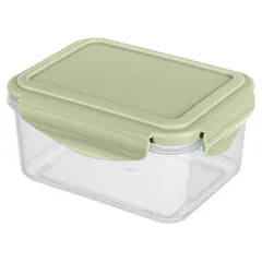 Container for “Smart Lock” products with a lid for microwave  polyprop.  0.5 l , H=70, L=135, B=105mm  transparent.