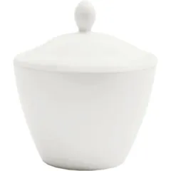 Sugar bowl from the rooftops. “Simplicity” porcelain 170ml D=87/45,H=95mm white