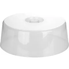 Cover for cake stand plastic D=30,H=11,L=30,B=30cm matte