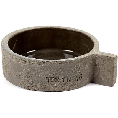 Чашка чайная «ЭфСэКа» бетон D=11,H=3см серый, Диаметр (мм): 110