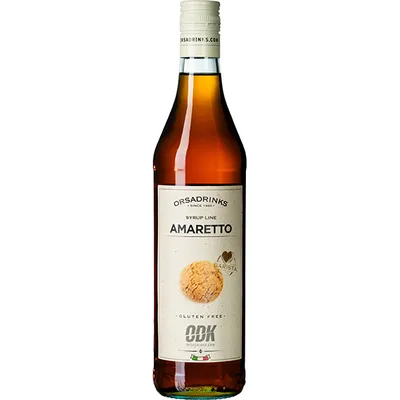 Сироп «Амаретто» ODK стекло 0,75л D=65,H=305мм, Состояние товара: Новый, Вкус: Амаретто, Материал: Стекло, Объем по данным поставщика (мл): 750