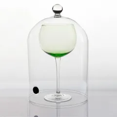 Клош для окуривания стекло D=18,H=28см прозр., изображение 3