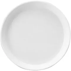 Small plate  porcelain  D=113, H=16mm  white