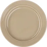 Plate “Watercolor” Prince small  porcelain  D=175, H=22mm  beige.