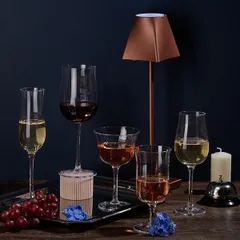 Бокал-флюте «Ноктерн» стекло 210мл D=65,H=240мм прозр., изображение 3