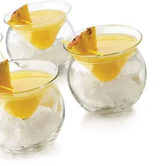 Коктейльная рюмка «Мартини чиллер» стекло 170мл D=110,H=95мм прозр., изображение 2