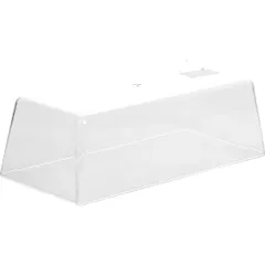 Крышка для подноса фуршетного 00064 пластик ,H=10,L=29,5,B=13,5см прозр.