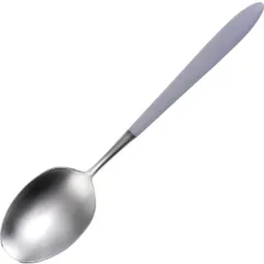 Table spoon “Gaya”  stainless steel  gray