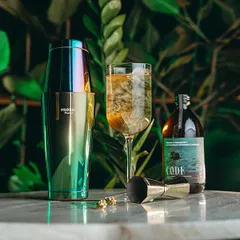 Шейкер американский «Пробар Премиум Иридио» сталь нерж. 0,84л D=92,H=172мм разноцветн., изображение 3