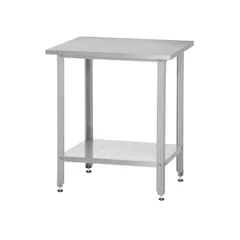 Стол производственный «Base» без борта сталь нерж. ,H=86,L=80,B=60см металлич.