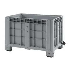 Контейнер для продуктов для хранения (до 3000 кг) полиэтилен 470л ,H=80,L=120,B=80см серый