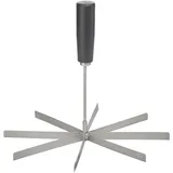 Делитель для торта на 8 кусков сталь нерж. D=25,H=20,5см металлич.,черный