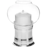 Светильник масляный «Студио» сталь,стекло D=11,8,H=16см металлич.,прозр.