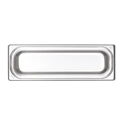 Гастроемкость GN 2/4 сталь нерж. 0,5л ,H=20,L=530,B=162мм металлич.